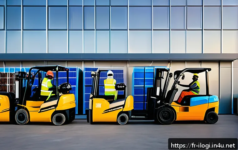 국제물류사 업무에서 생기는 윤리적 딜레마 - A modern international logistics warehouse scene showcasing diverse workers wearing safety vests and...